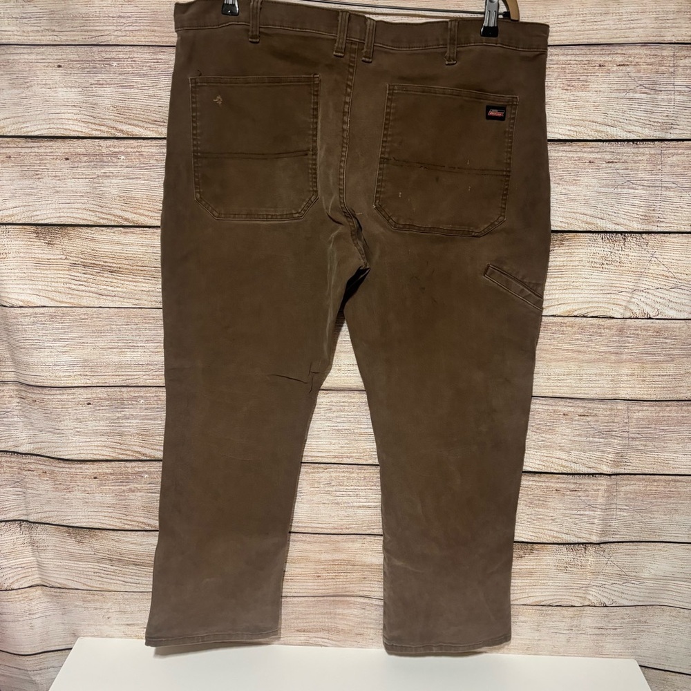 Men's 38x30 Dickies Brown Pants - Picture 4 of 11